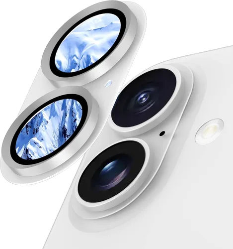Miniatura 16 de Protector de lente de cámara para iPhone 15/iPhone 15 Plus/iPhone 14/iPhone 14 Plus, pantalla de cubierta de cámara de vidrio templado de aleación