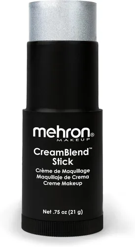 Miniatura 11 de Mehron Makeup CreamBlend Stick Base para rostro y cuerpo Barra de maquillaje profesional de cobertura completa 0.75 oz (21 g) (Dark 4)