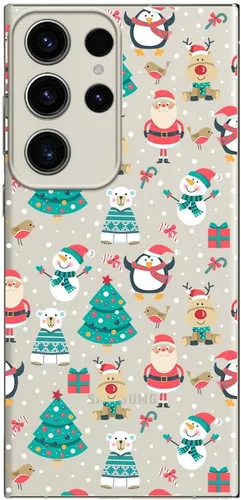Miniatura 5 de Blingy's Funda para Samsung Galaxy S23 Ultra, lindo diseño de oso koala divertido estilo animal de dibujos animados, funda protectora transparente