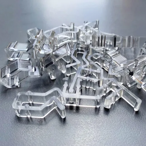 Miniatura 2 de Clips ciegos para cenefa de 1.6 pulgadas, clips de cenefa de ventana de canal oculto de plástico transparente, piezas de accesorios para persianas