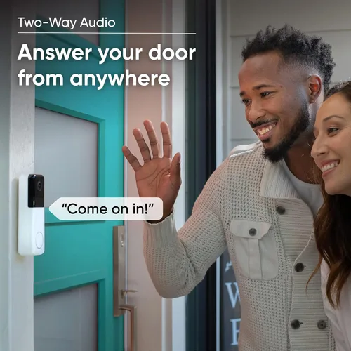 Miniatura 5 de Wyze Timbre inalámbrico con video Doorbell Pro (timbre incluido), video HD 1440, relación de aspecto 1:1: 1: vista de pies a cabeza, audio