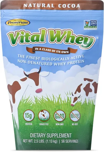 Miniatura 9 de Well Wisdom - Vital Whey Natural Vanilla Flavor 600g (21oz) [Salud y Belleza]