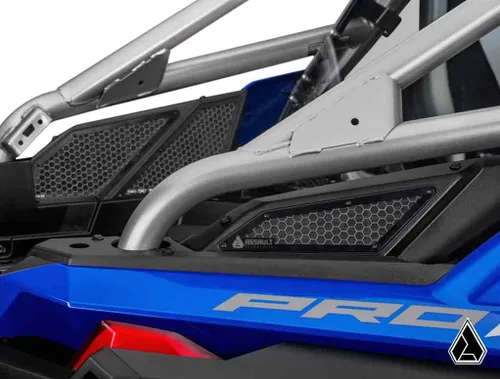 Miniatura 8 de SuperATV Assault Industries - Cubierta de admisión para Polaris RZR PRO XP/Turbo R/Pro R Gris Protege la piel de la rana en la entrada de aire
