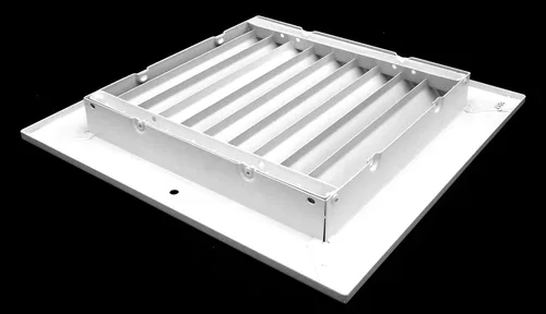 Miniatura 7 de HVAC Premium Rejilla de retorno de barra fija de 6 x 6 pulgadas - Estructura de acero - Aspecto elegante y acabado resistente