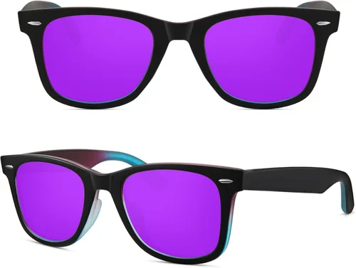 Miniatura 76 de MEETSUN Polarized Sunglasses for Women Men Classic Retro Square Frame Driving Sun Glasses UV Protection