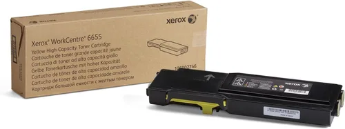 Xerox WorkCentre 6655 - Cartucho de tóner amarillo de alta capacidad (7.500 páginas) - 106R02746