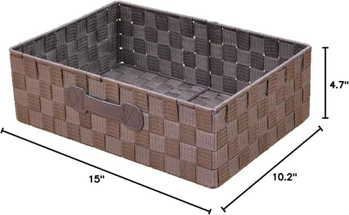 Miniatura 3 de Mizuno Japan MISM CESTA Fino - Cinturón de caja interior, mitad horizontal, marrón oscuro