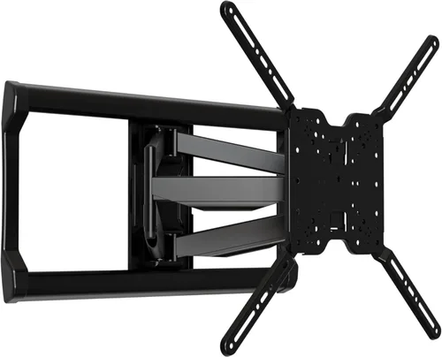SANUS Soporte de pared de TV de movimiento completo para televisores de hasta 90" - Diseño premium que se extiende 24" con giro y inclinación con la