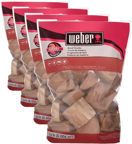 Miniatura 10 de Weber trozos de madera de manzano, Apple