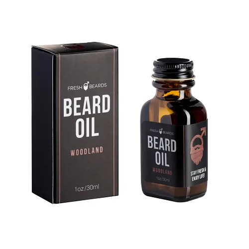 Miniatura 8 de Fresh Beards City Limit - Aceite para barba – Fragancia de madera de teca y lavanda – Aceite perfumado para barba y bigote para hombre – Hidratante