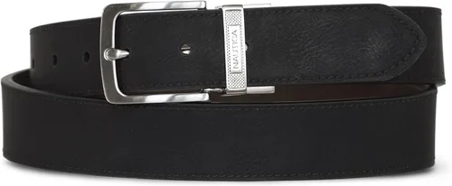 Miniatura 3 de Nautica Cinturón de cuero reversible para hombre 2 en 1 Clásico Todos los días Negocios Trabajo Vestido Casual Hebilla de metal