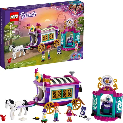 LEGO Friends Magic Caravan 41688 Kit de construcción; juguete mágico de caravana para niños creativos que aman los vehículos; nuevo 2021 (348 piezas)