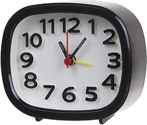 Reloj despertador analógico para dormitorios, reloj despertador digital para niños, reloj despertador silencioso de pared, reloj de pared, reloj