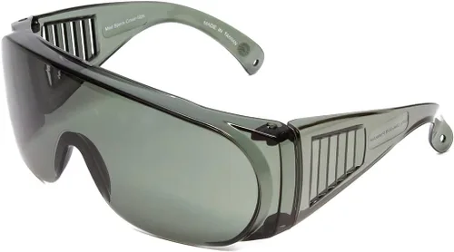 Miniatura 15 de Calabria 1003 Gafas de seguridad grandes que se ajustan sobre anteojos graduados Fitover para hombres y mujeres, envolventes, tintadas, Anaranjado