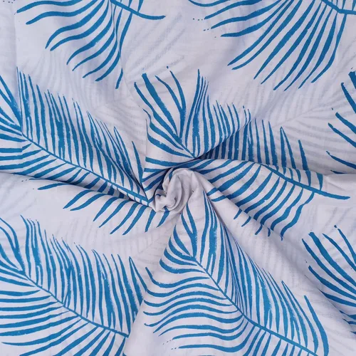 Miniatura 5 de E-Tailor® Tela india hecha a mano, étnica, 100% algodón, estampado de bloque a mano, natural, para confección, costura, manualidades, tapicería, por
