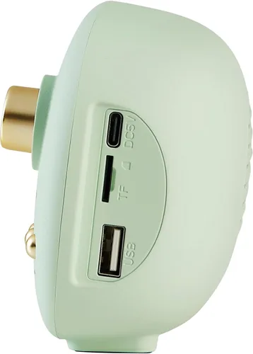 Miniatura 8 de Crosley CR3044A-MN Piper - Altavoz Bluetooth portátil, color menta