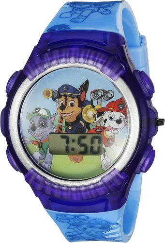 Accutime Kids Paw Patrol Digital LCD Quartz Wrist Watch Cool Inexpensive Gift Party Favor for Toddlers Boys Girls Adults All Ages