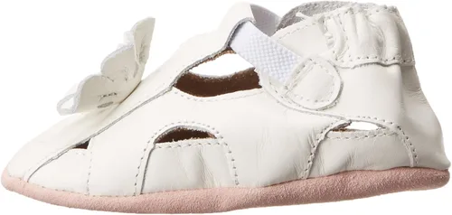 Miniatura 7 de Robeez Unisex-Niño White Pretty Pansy Soft Sole-K