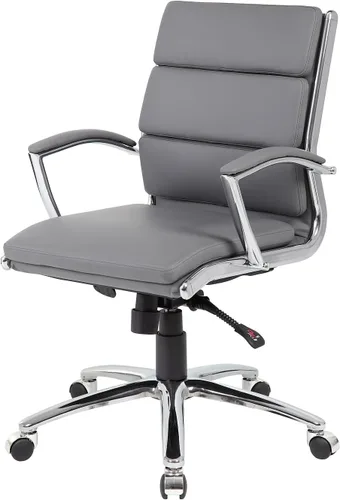 Miniatura 5 de Boss Office Products (BOSXK - Silla de oficina, color gris)