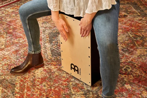Miniatura 10 de Meinl Percussion - Cajón de percusión con cuerdas metálicas en el interior - FABRICADO EN EUROPA - Madera de abedul báltico, Serie Snarecraft