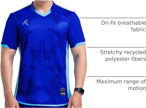 Miniatura 40 de Camiseta deportiva SOL Athletic para hombre, refrescante, transpirable, cómoda