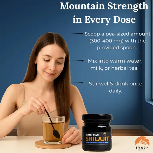 Miniatura 2 de Resina Shilajit – 1.41 onzas (100 porciones) 80% ácido fúlvico – probado en laboratorio – grado oro del Himalaya para hombres y mujeres de alta