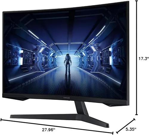 Miniatura 12 de SAMSUNG - Monitor de juegos Odyssey G5 de 32 pulgadas, WQHD (2560 x 1440), 144Hz, curvado, 1ms, HDMI, puerto de pantalla, AMD FreeSync Premium