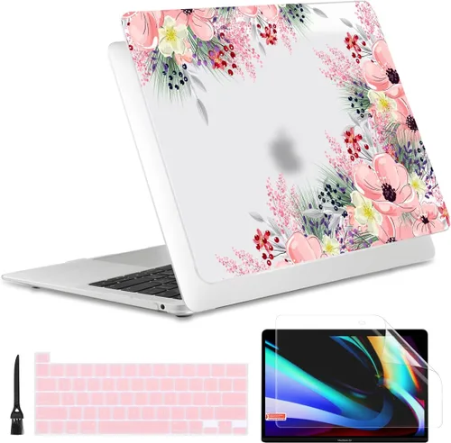 Miniatura 18 de Batianda Funda diseñada para el nuevo MacBook Pro M2 de 13 pulgadas, modelo A2338, versión 2022, carcasa protectora rígida ultrafina, antisucia