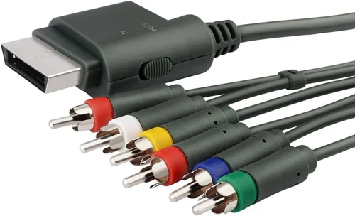 Miniatura 2 de traderplus Cable de video HDTV y RCA estéreo AV de 6 pies para Microsoft Xbox 360 / Xbox 360 Slim