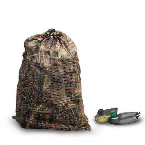 Miniatura 4 de Bolsa de malla para caza de aves acuáticas de pato ganso pavo, con correas ajustables