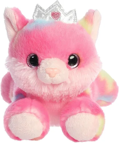 Miniatura 2 de Aurora Vibrant Bright Fancies Princess Frutti Kitty - Divertido llamativo - Abrazos encantadores - Rosa 7.5 pulgadas