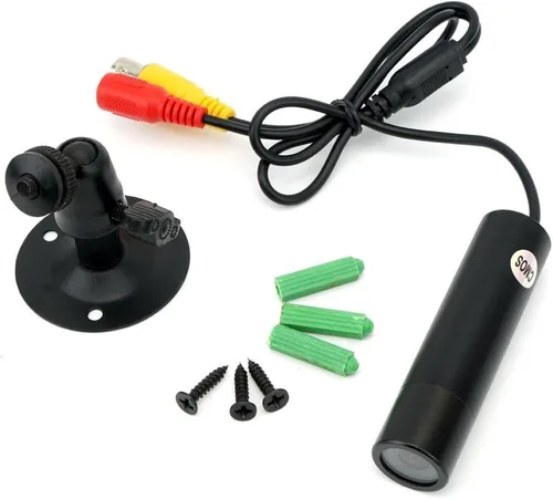 Miniatura 2 de Vanxse® Minicámara de seguridad CCTV 1/3 CCD 1000TVL HD 3.6mm con soporte de bala para interiores