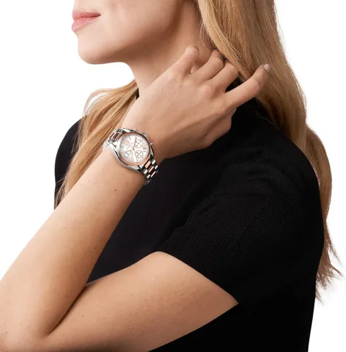 Miniatura 4 de Michael Kors - Bradshaw Reloj cronógrafo de acero inoxidable de 43 mm