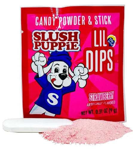 Miniatura 2 de Slush Puppie Lil Dips - Palitos de inmersión a granel con caramelo en polvo, paquete variado de 36