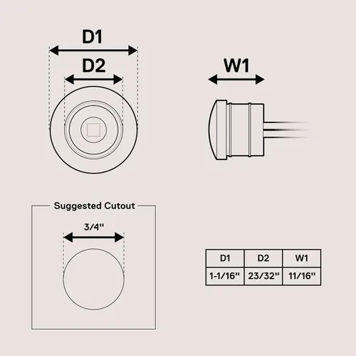 Miniatura 7 de TRUE MODS - 10 luces de marcador LED redondas de 3/4 pulgadas para remolque ámbar de 12 V [3 cables/DRL y señal de giro] [DOT FMVSS 108] [SAE P2PC]