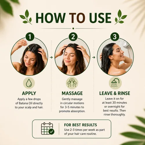 Miniatura 5 de Aceite de batana crudo para el crecimiento del cabello – Dr. Sebi Organic Botana Aceite natural para el crecimiento del cabello – Tratamiento