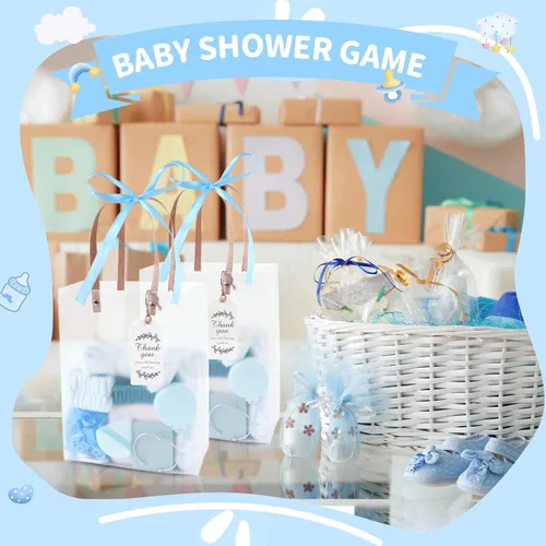 Miniatura 4 de 85 piezas de premios de baby shower para ganadores del juego, regalos de baby shower, incluyendo diadema, cepillo para el pelo, espejos, caja