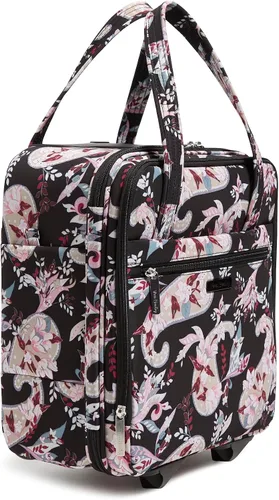 Miniatura 2 de Vera Bradley Bolsa de trabajo con ruedas Softside para mujer, Paisley Botáni