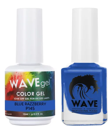 Miniatura 136 de WAVEGEL - Juego dúo de gel y esmalte de uñas a juego - Colección Simplicity - #P109 Blizzard I 0.5 onzas