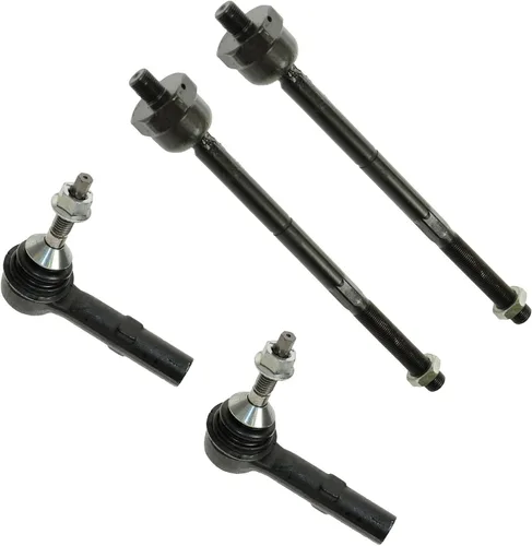 Miniatura 136 de TRQ Juego de barras de acoplamiento delanteras interiores y exteriores de 4 piezas compatible con Jeep Cherokee 1991-2001 y Comanche 91-92