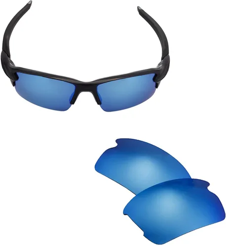 Miniatura 3 de Walleva Lentes de repuesto para gafas de sol Oakley Flak 2.0 Múltiples opciones disponibles