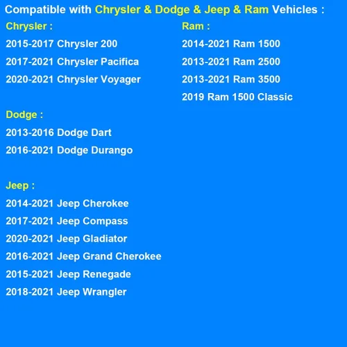Miniatura 6 de Tapa de recuperación de refrigerante del radiador, repuesto 68442532AA compatible con Chrysler Dodge Jeep Ram EcoDiesel - Cherokee Ram 1500
