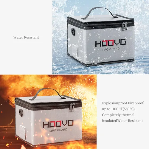 Miniatura 6 de HOOVO 11.1 V 5200 mAh 60C 3S LiPo Batería TR Plug para RC Car RC Truck Avión Helicóptero Barco Coche 2 Paquetes Lipo Bolsa a prueba de explosiones