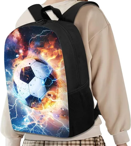 Miniatura 202 de HUGS IDEA Los animales frescos 3D niños escuela libro bolsa niños impresión mochilas, Baloncesto, Moderno