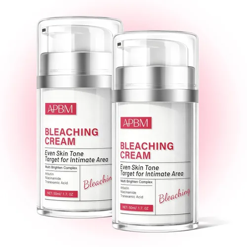 Miniatura 11 de APBM Crema aclaradora de la piel para áreas íntimas con niacinamida, arbutina, ácido tranexámico y vitamina C, tono de piel uniforme para cuerpo