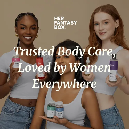 Miniatura 8 de Her Fantasy Box Desodorante para Todo con Probióticos - Aroma a Bayas Sin Aluminio, Absorbe Naturalmente la Humedad Combate el Olor