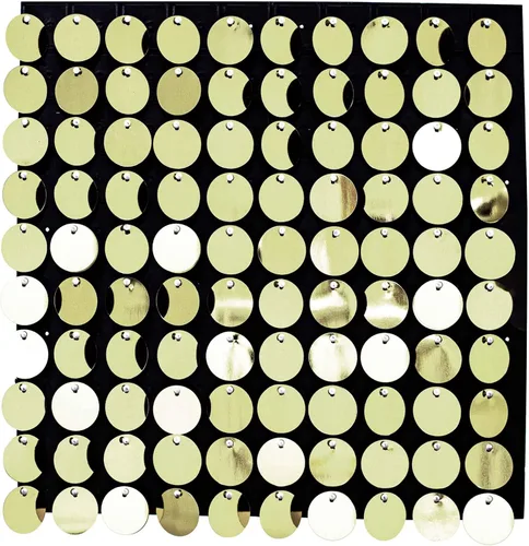 Miniatura 49 de Simply Elegant AestheTech - Panel de pared con lentejuelas brillantes, decoración de pared para bodas, eventos y fiestas temáticas, telón de fondo
