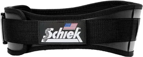Miniatura 12 de Schiek Sports Model 3004 Cinturón de elevación de potencia - Negro Rojo