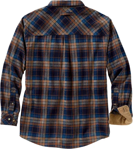 Miniatura 3 de Legendary Whitetails Camisa de franela de manga larga con botones para hombre, 100% algodón