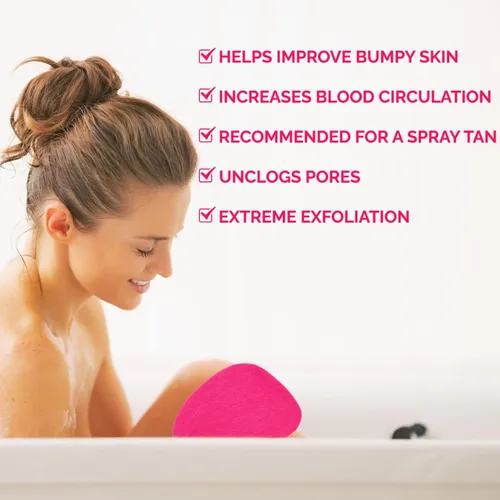 Miniatura 5 de Exfoliante corporal para uso en baño y ducha, exfoliante facial y exfoliante corporal, removedor de piel muerta, guante exfoliante para hombres